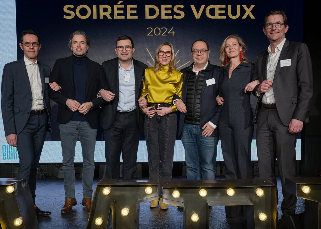 Véronique Torner (au centre), Présidente de Numeum. TechTalks